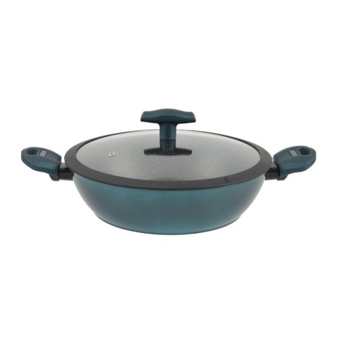 RCK Sea Line tapadásmentes alumínium szeletsütő üvegfedővel 28cm indukciós 15555