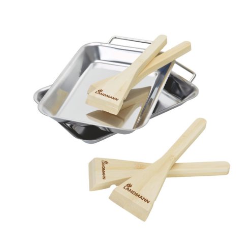 Landmann grill sütőedény szett 6 részes (2 rm sütőedény + 4 bambusz lapát) 15569-L