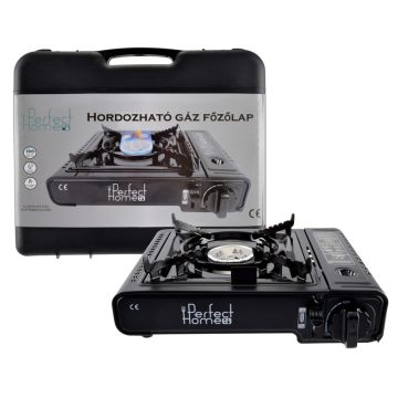 RCK Hordozható gáz főzőlap fekete 17886