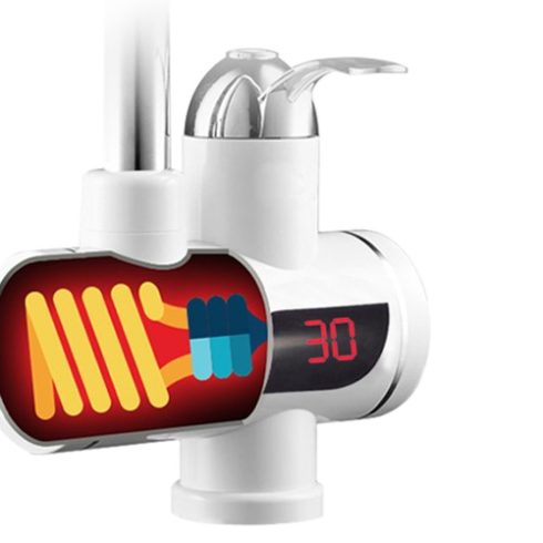 TEMMAX Digitális Átfolyós Vízmelegítő 3000W