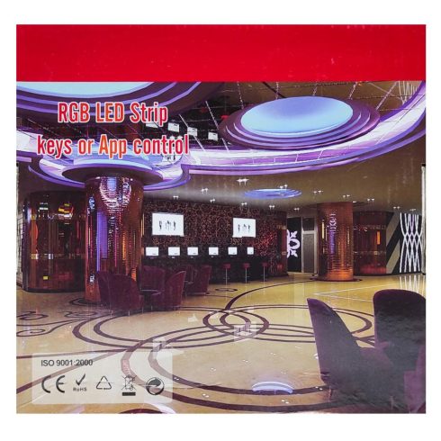 RGB LED Dekorációs Szalagfény alkalmazásvezérléssel - 5M