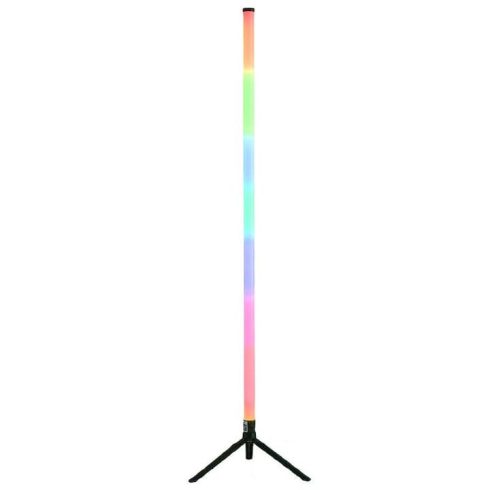 Intelligens LED lámpa filmekhez, játékokhoz, RGB, környezeti világítás, hangszinkronizálás, Bluetooth, távirányító és dedikált alkalmazás, USB csatlakozás, 103 cm