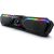 Új Sláger Gamer Soundbar, vezeték nélküli, RGB, System Hangszóró 2.0, Bluetooth Hangfal 5.0, fekete