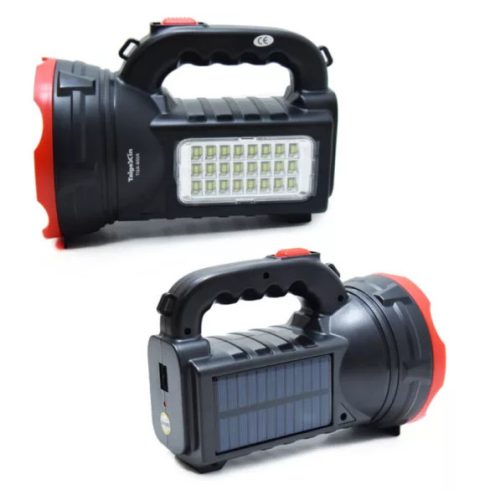 Nagy fényerejű Multifunkciós keresőlámpa Zseblámpa Akku Elemlámpa Kézi  Lámpa