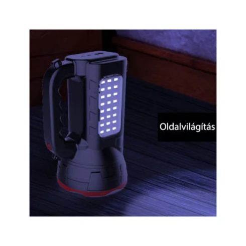 Nagy fényerejű Multifunkciós keresőlámpa Zseblámpa Akku Elemlámpa Kézi  Lámpa