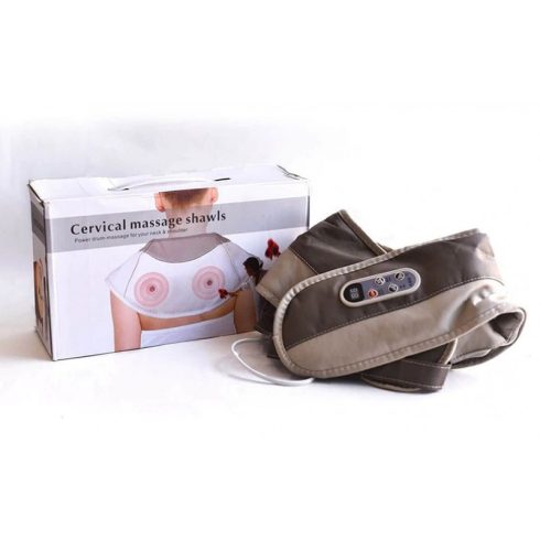 Cervical Shawl Masszázs Öv - Hát, Derék, Comb Vagy Bármely Problémás Területre