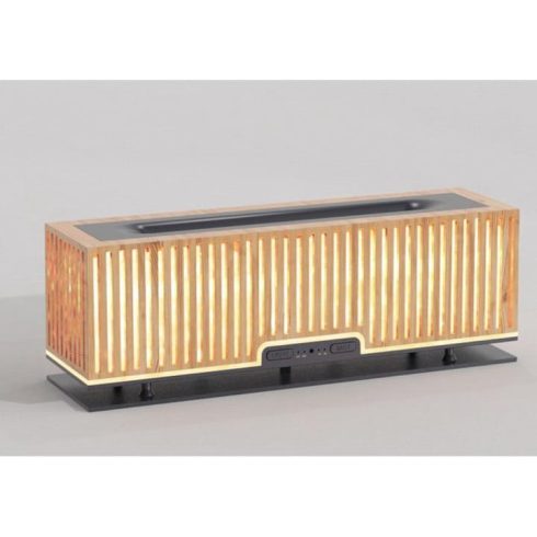 Fa Megjelenésű Só aromaterápiás Diffúzor, 200 ml-es tartály