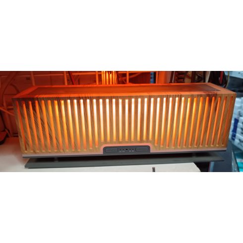 Fa Megjelenésű Só aromaterápiás Diffúzor, 200 ml-es tartály