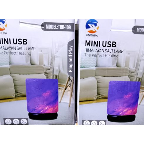 Himalája Sólámpa - TELIHOLD vagy Himalája Lámpa Henger, Választható