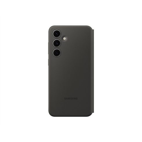 Samsung Galaxy S24 FE Smart View Wallet, gyári flip tok, fekete