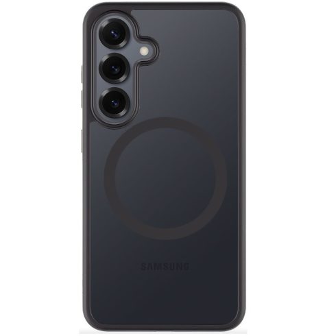Tactical MagForce Hyperstealth Samsung Galaxy S25 hátlap tok, áttetsző/sötétszürke