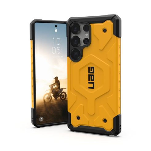 UAG Pathfinder Samsung Galaxy S25 Ultra Magsafe tok, sárga