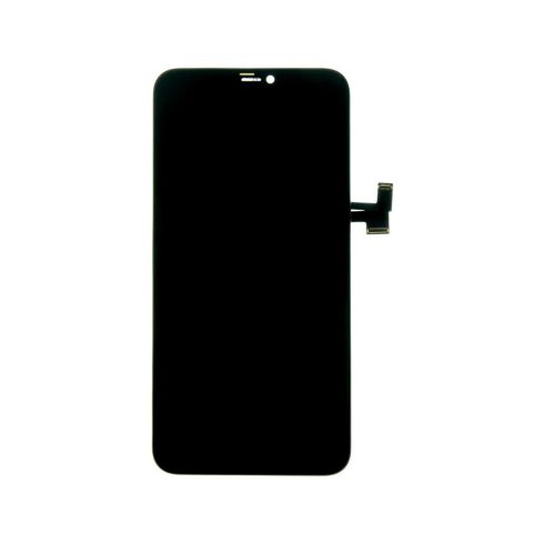Apple iPhone 11 Pro Max kompatibilis LCD kijelző érintőpanellel, OEM jellegű, fekete, Grade R