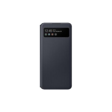   Samsung Galaxy A42 LED View Cover, gyári flip tok, fekete, EF-EA426PBE