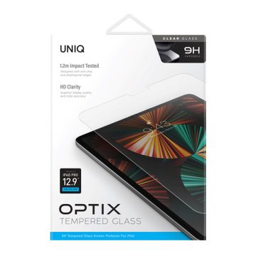   Uniq Optix Clear Apple iPad Pro 12.9" (2018/2020/2021) Tempered kijelzővédő fólia