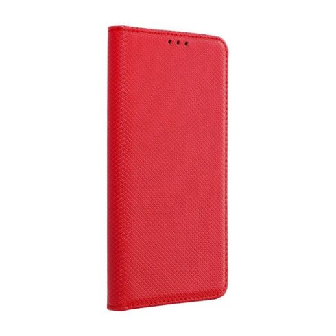 Magnet Samsung Galaxy S22+ mágneses flip tok, piros