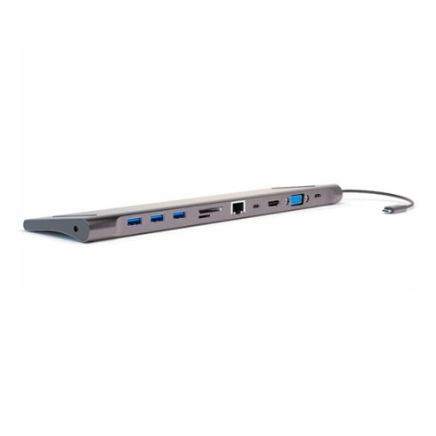 4smarts 11in1 USB-A Hub DeX funkcióval, asztroszürke