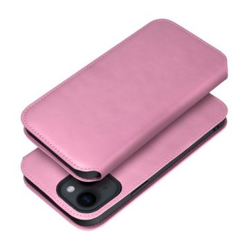 Dual Pocket Xiaomi Redmi Note 12 5G, flip tok, rózsaszín