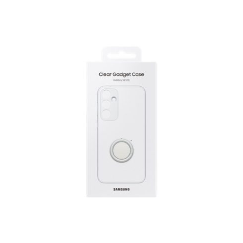 Samsung Galaxy S23 FE Clear Gadget Cover, gyári tok, átlátszó, EF-XS711CTEG