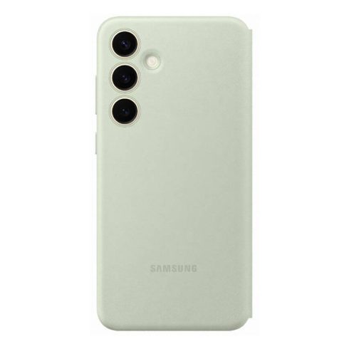 Samsung Galaxy S24 Plus Smart View Wallet gyári tok, Világos zöld, EF-ZS926CGEG