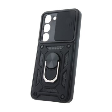  Defender Slide Samsung Galaxy S23 Plus ütésálló tok, fekete