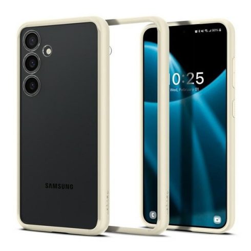 Spigen Ultra Hybrid Mute Samsung Galaxy S24 tok, átlátszó / bézs