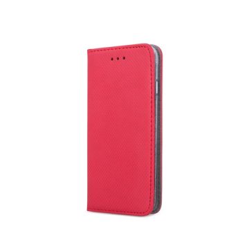 Magnet Xiaomi 14 Pro mágneses flip tok, piros