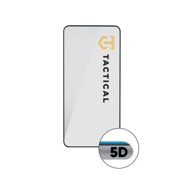   Tactical Glass Shield 5D Samsung Galaxy S23 kijelzővédő üvegfólia, fekete