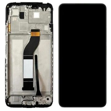   Xiaomi Redmi 13C kompatibilis LCD kijelző kerettel, OEM jellegű, fekete, Grade S+