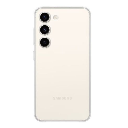 Samsung Galaxy S23 Clear Cover, gyári tok, átlátszó, EF-QS911CT Csomagolássérült