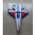 Huangtong Su 27 Rc Gyakorló Modell Repülő 6CH Műrepülő Brushless Motor RTR