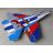   Huangtong Su 27 Rc Gyakorló Modell Repülő 6CH Műrepülő Brushless Motor RTR