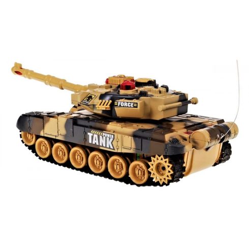 Távirányítós War Tank Terepmintás T-90 Harckocsi Két Tank Egymással Harcolhat