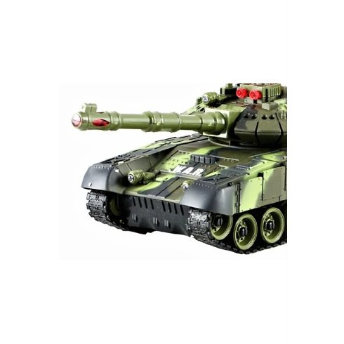 Távirányítós War Tank Terepmintás T-90 Harckocsi Két Tank Egymással Harcolhat