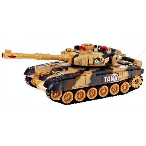 Távirányítós War Tank Terepmintás T-90 Harckocsi Két Tank Egymással Harcolhat