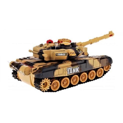 Távirányítós War Tank Terepmintás T-90 Harckocsi Két Tank Egymással Harcolhat