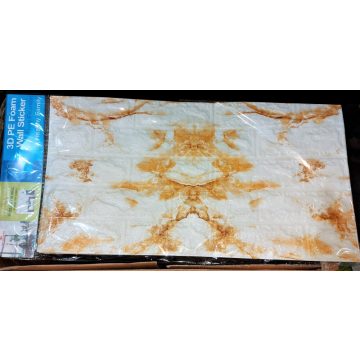   5 Darab Öntapadós 3d Tégla Hatású Dekor Falmatrica, Tapéta Homokkő Tégla Mintával 70x77x0,6 Cm