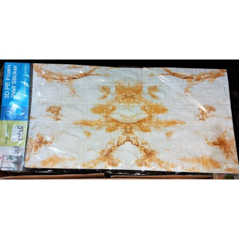 5 Darab Öntapadós 3d Tégla Hatású Dekor Falmatrica, Tapéta Homokkő Tégla Mintával 70x77x0,6 Cm
