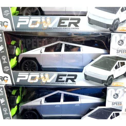 Tesla Modell Truck 1:16 Akkus Távirányítós Játék Autó 