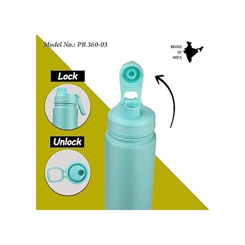 Újfajta Könnyített Termosz 650 ml Rozsdamentes Acél Vízes Palack