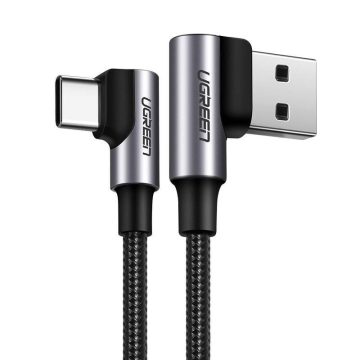 UGREEN US176 USB-A - USB-C KÁBEL 3A 0.5M FEKETE (20855)