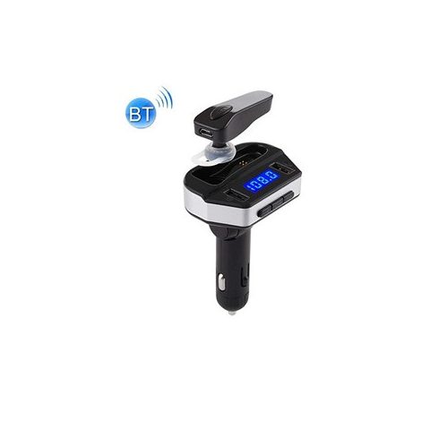 V6 Autós Bluetooth FM Transzmitter ÉS Headset Kit