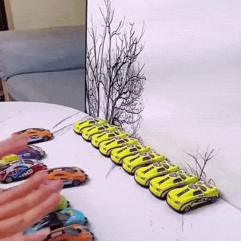 Átfordulós Fém Autó Lendkerekes Kis Autó (4 db a csomagban)