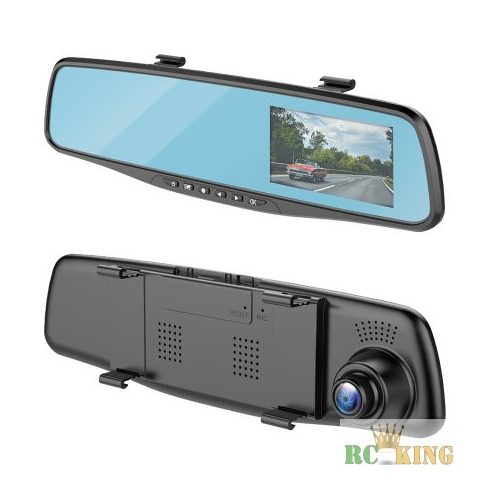 ALphaOne Visszapillantó Autós Kamera Visszapillantó Menetrögzítő Full HD 1080 p