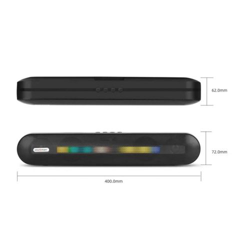 Vsunman Vnn-530 Bluetooth Hangszóró Minőségi Hangszóró Szép Hangzás Nyugtató LED Fénycsík