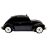   Volkswagen Bogár alakú világító bluetooth hangszóró és rádió – zenélő retro taxi működő fényszórókkal és guruló kerekekkel – 23 cm