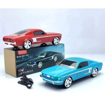   Autómodell Bluetooth Hangszóró > WS-1967 Ford Mustang GT -t mintázó Makett Autó Legszebb Férfi Ajándék Karácsonyra Is