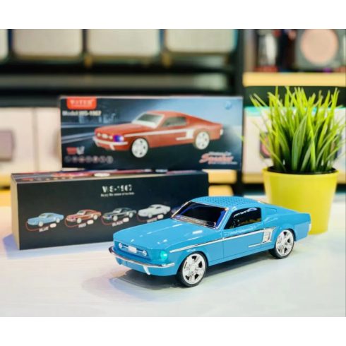 Autómodell Bluetooth Hangszóró > WS-1967 Ford Mustang GT -t mintázó Makett Autó Legszebb Férfi Ajándék Karácsonyra Is
