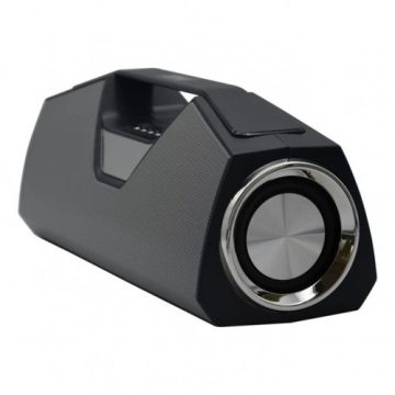   Wster WS-5358 20W Hordozható Bluetooth Hangszóró Kültéri Zseblámpával FM rádió USB TF kártya Mélynyomó - Fekete