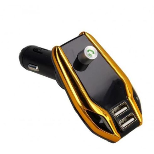 X8 Plus Autós Bluetooth V3.0+EDR Telefon Kihangosító FM Transmitter  MP3 Player Dual USB Töltő